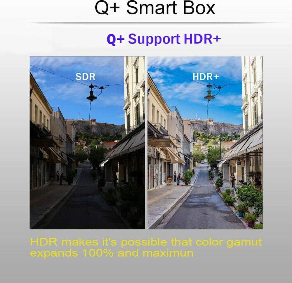 TV BOX ANDROID 9.0 Q PLUS 4GB RAM + 64 GB ROM SMART TV NETFLIX YOUTUBE FACEBOOK - 2