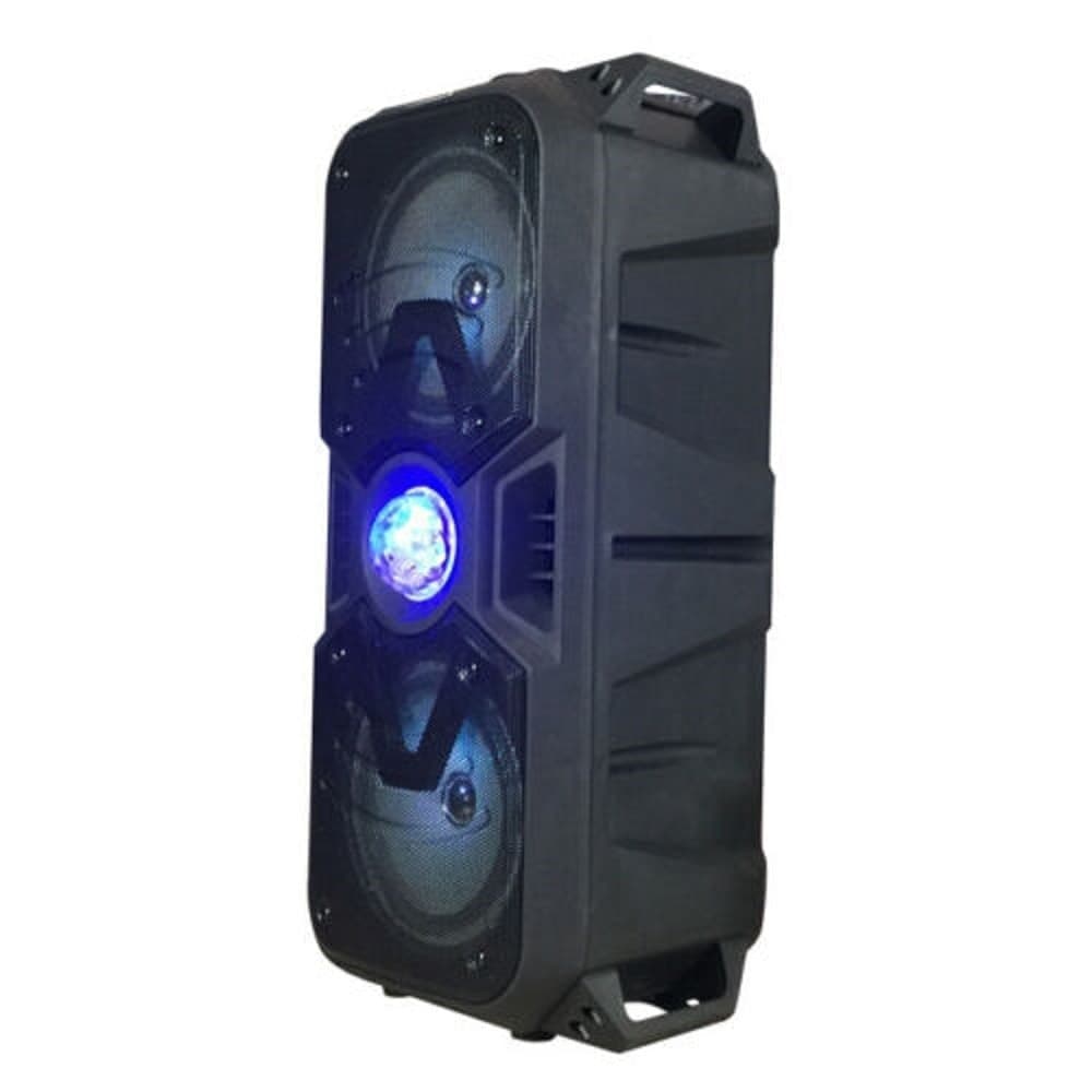 CASSA SPEAKER BLUETOOTH CON MICROFONO RADIO USB TF CARD ALTOPARLANTE LED MK-B11 - 6