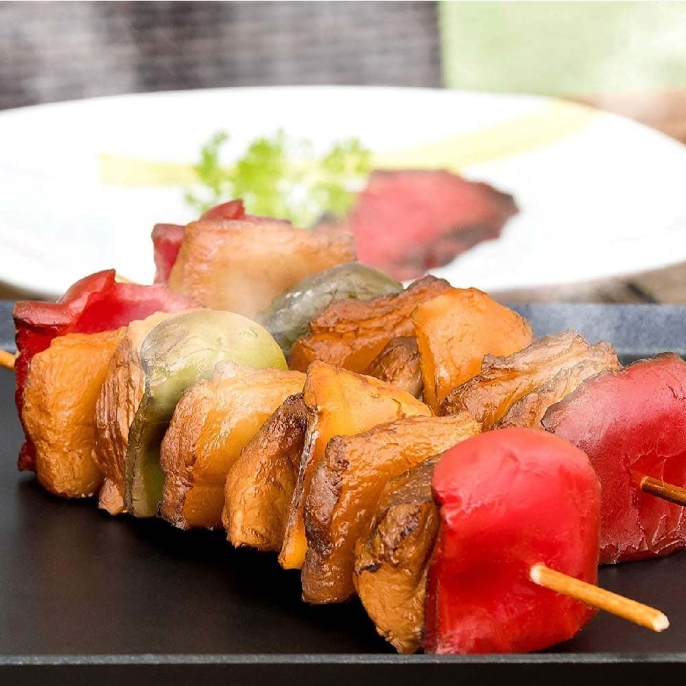 TEPPANYAKI XL GRIGLIA PIASTRA CON RIVESTIMENTO ANTIADERENTE TAVOLO RISCALDANTE - 4
