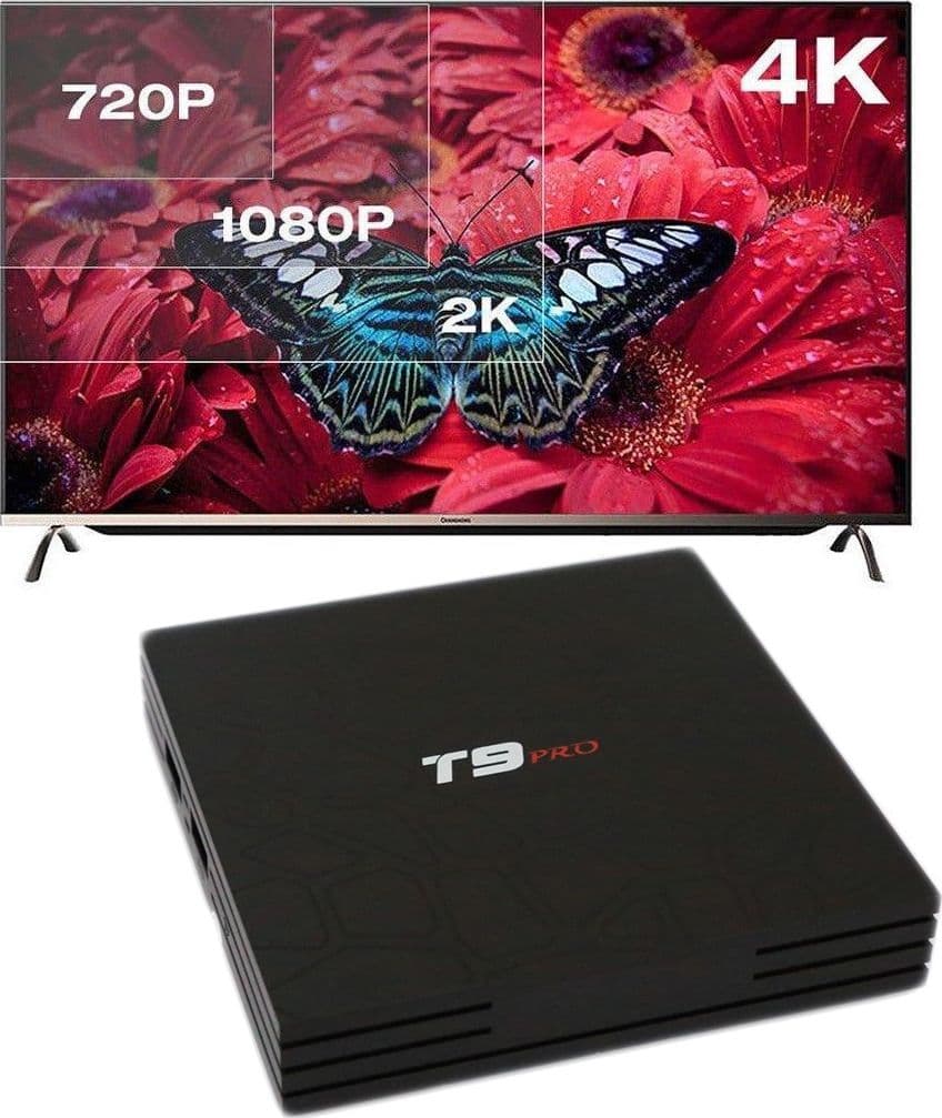 SMART TV BOX T9 PRO ANDROID 7.1.2 4GB RAM 32GB 4K IPTV GPU 5 CORE QUAD WIFI - 3