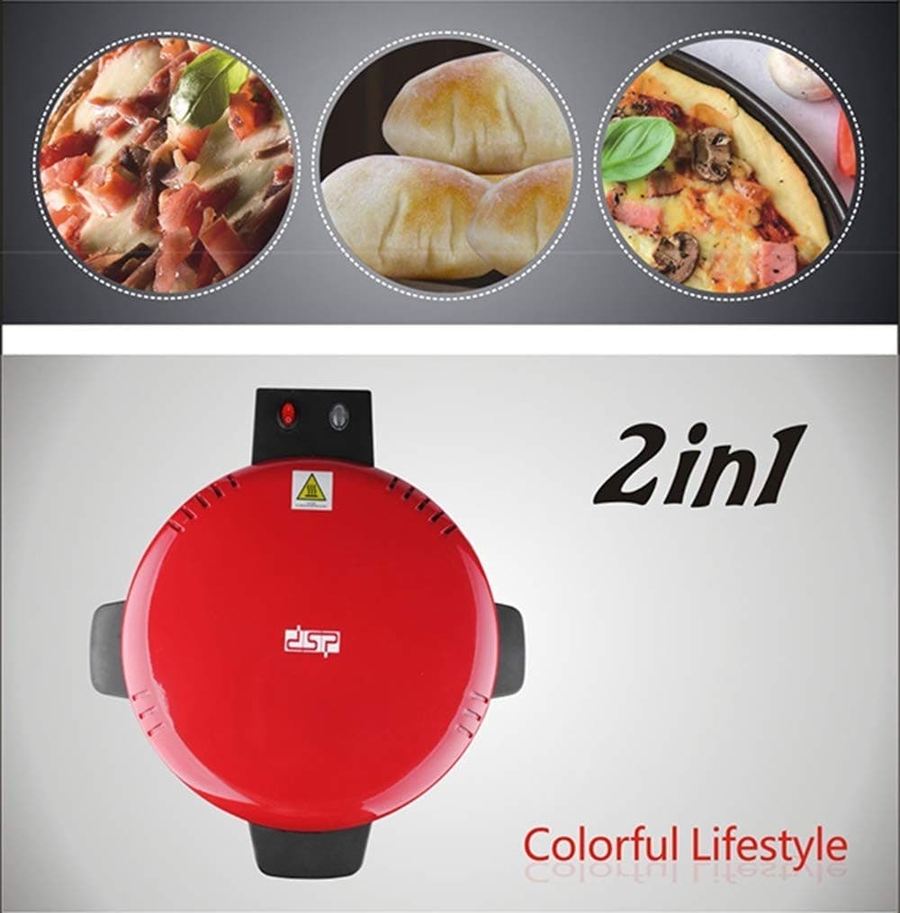 FORNO CUOCI PIZZA ELETTRICO CUCINA REGINA FORNETTO DOPPIA COTTURA 1800WATT 30CM - 6