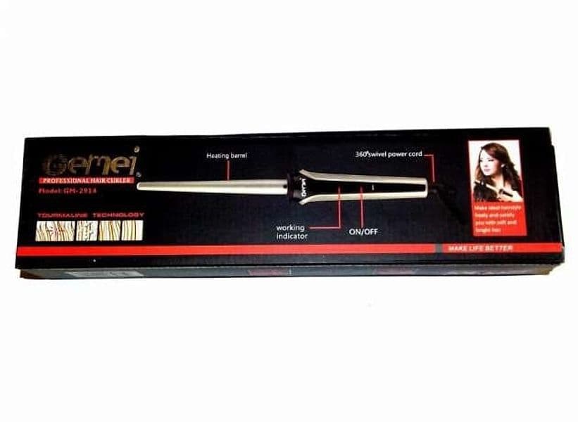 FERRO ARRICCIACAPELLI ARRICCIA CAPELLI PIASTRA PROFESSIONALE 100-200° 35W GM2914 - 4