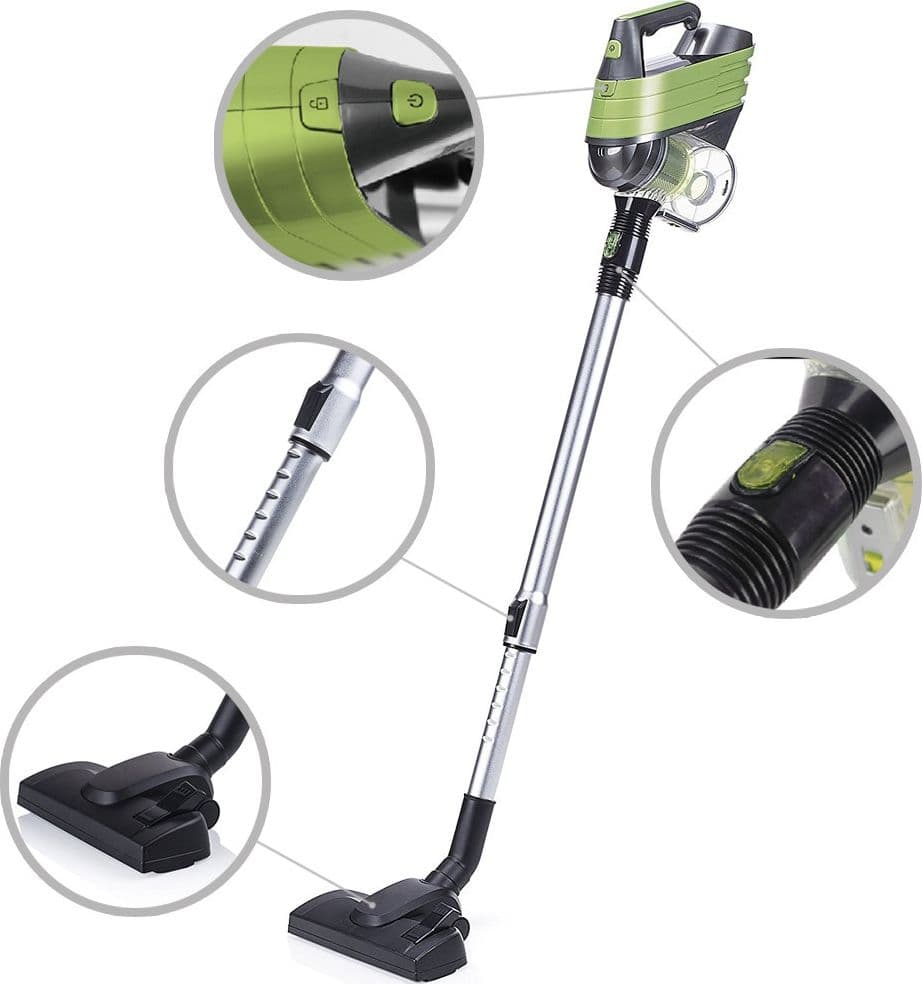 ASPIRAPOLVERE SCOPA ELETTRICA 2 IN 1 DUSTBUSTER CICLONICO SENZA SACCHETTO 600W - 2
