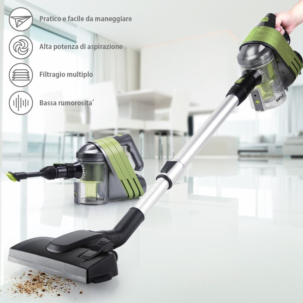 ASPIRAPOLVERE SCOPA ELETTRICA 2 IN 1 DUSTBUSTER CICLONICO SENZA SACCHETTO 600W - 5