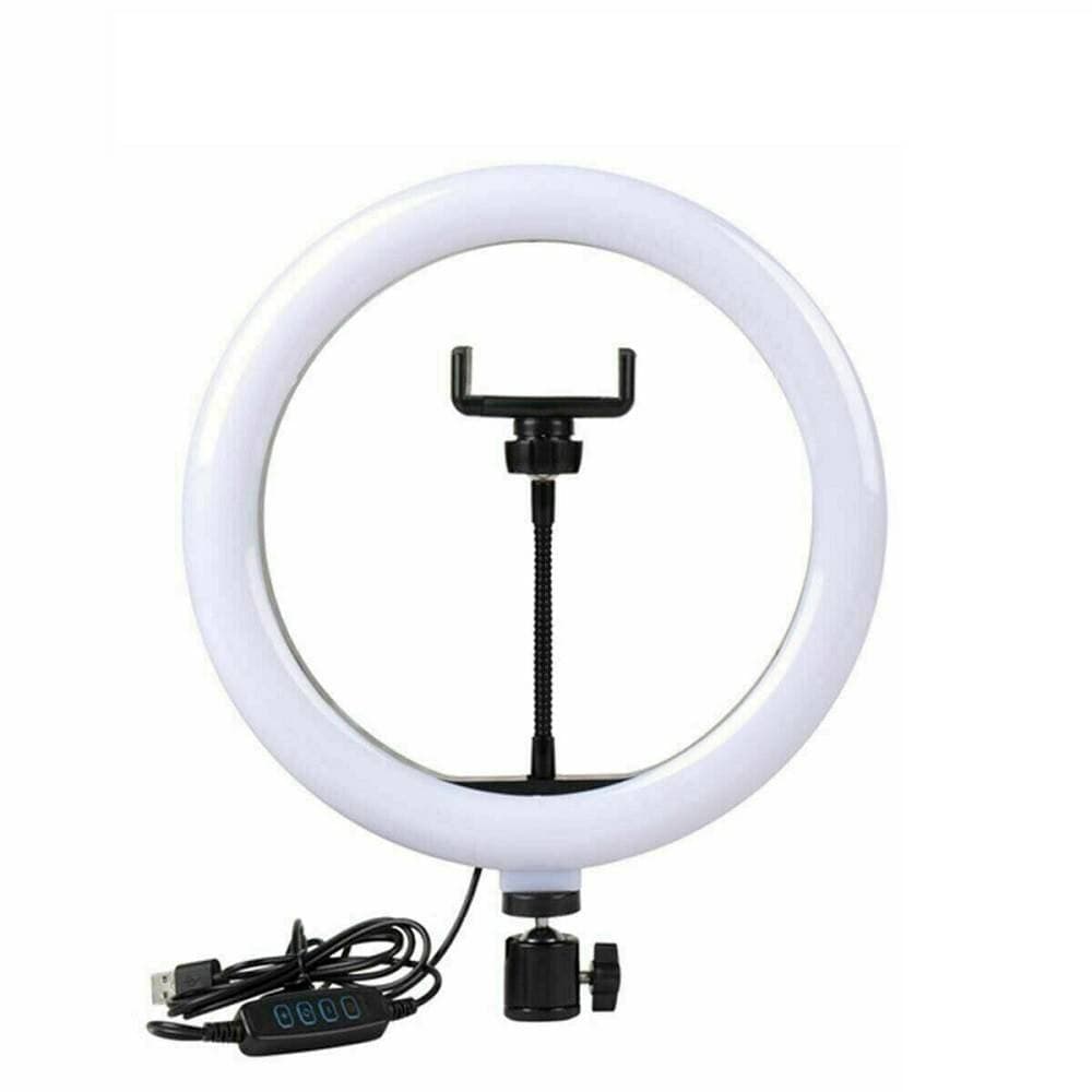 ANELLO LUMINOSO STUDIO FOTOGRAFICO SELFIE RING LIGHT TIKTOK YOUTUBE TREPPIEDI - 2