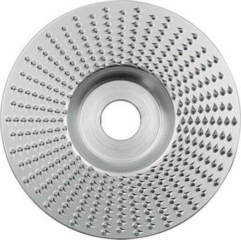 DISCO SMERIGLIATRICE ANGOLARE PER LEGNO MOLA DISCHI ABRASIVI LEVIGATURA 123MM