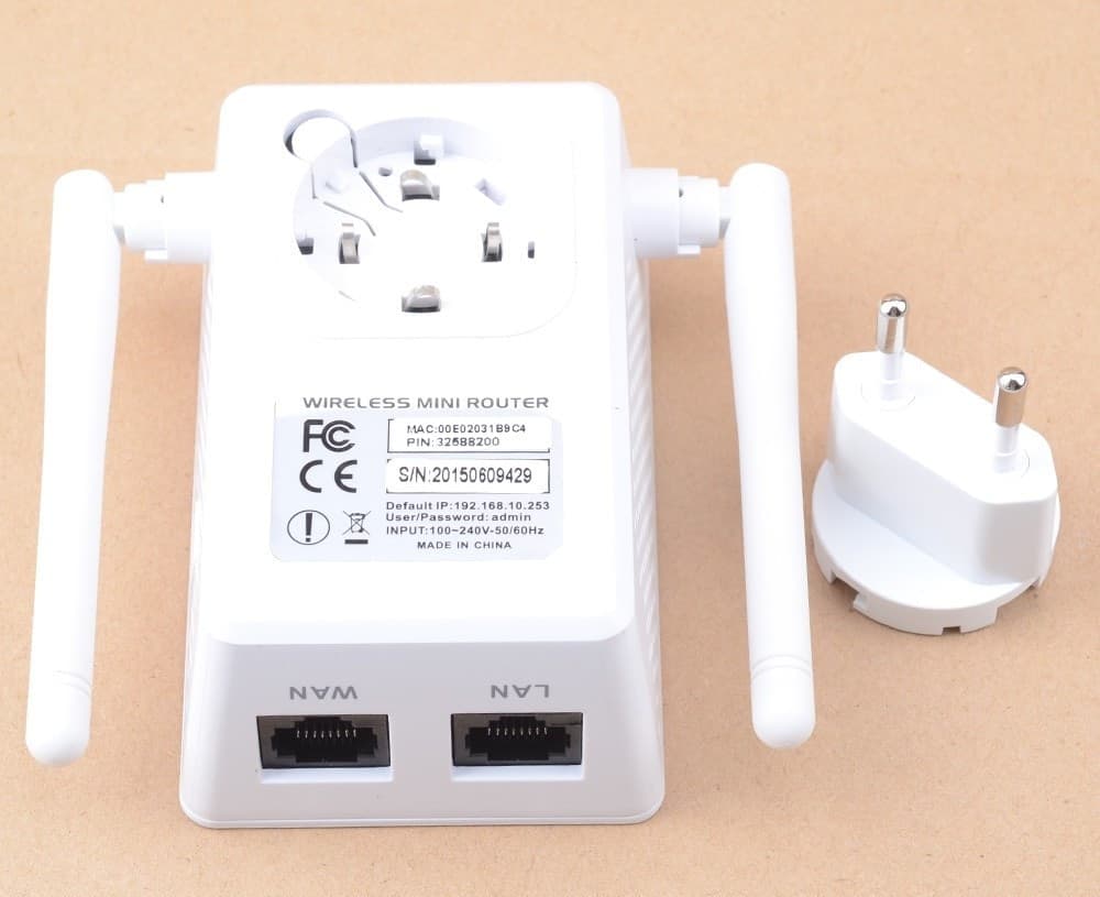 BOAS 750M Wireless-N LAN Wifi Ripetitore AP estensione Wifi 2.4G con 2 antenne - 2