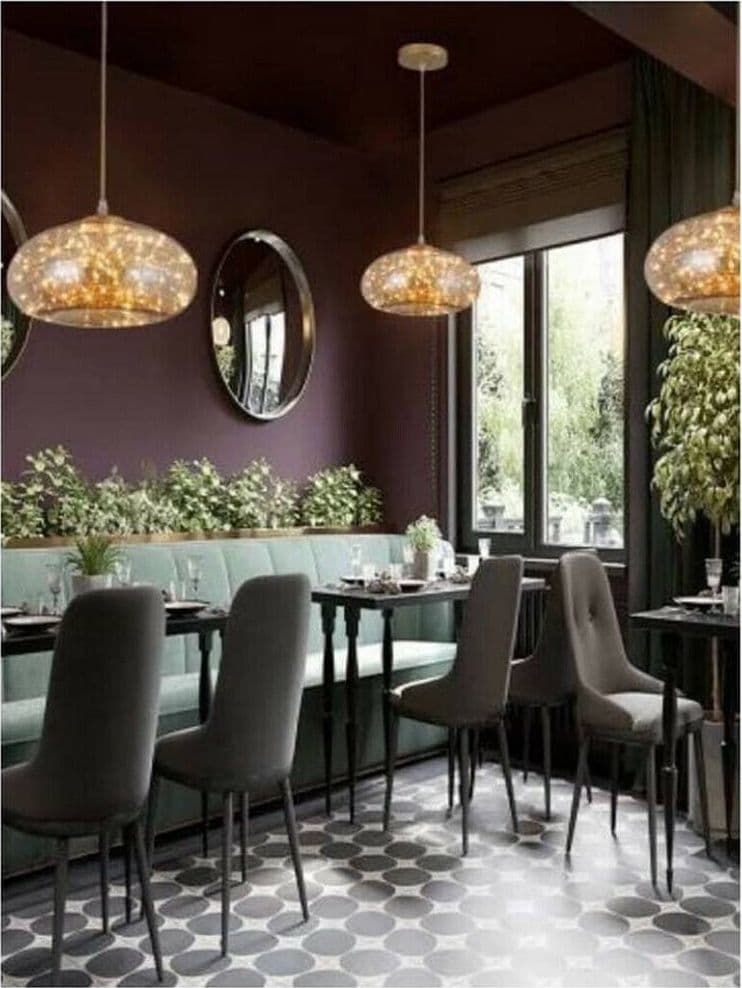 LAMPADARIO LED 10W A CUPOLA EFFETTO CIELO STELLATO IN VETRO LUCE 7500K 3000K A48 - 4