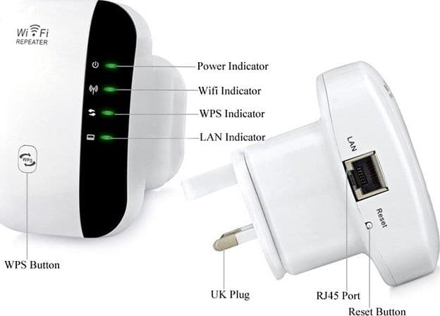 300Mbps Wireless N 802.11 Ripetitore Wifi Gamma Booster Extender PONTE AP - 4
