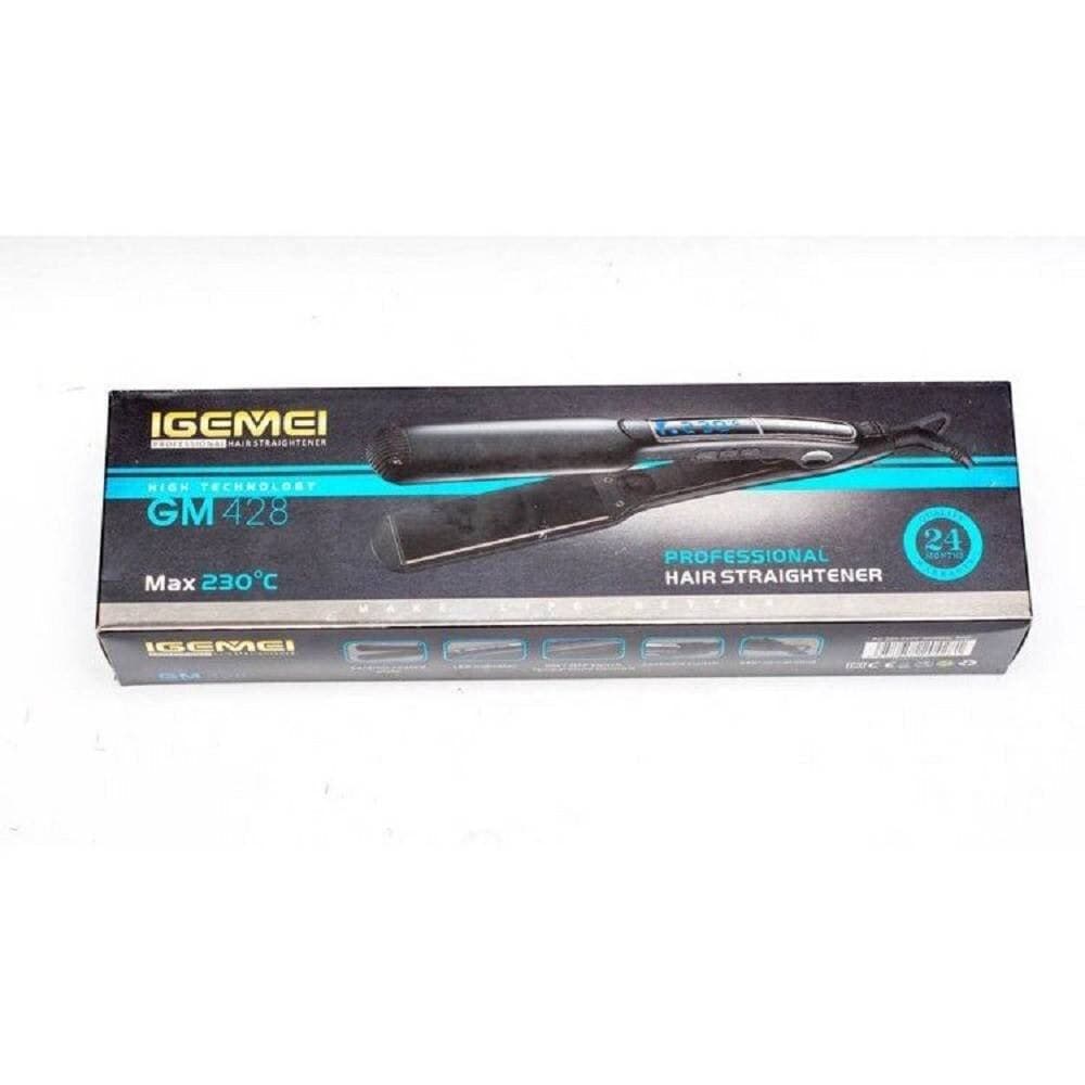 PIASTRA PER CAPELLI FERRO LISCIANTE PROFESSIONALE CON DISPLAY LCD GEEMY GM-428 - 6