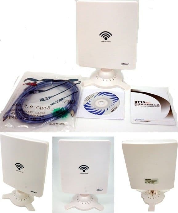 ANTENNA WIFI ULTRA POTENTE RICEVITORE SEGNALE WIRELESS USB RALINK KINAMAX TS-990 - 3