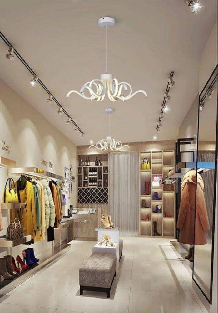 LAMPADARIO SOFFITTO LED 50W MODERNO LAMPADA CURVA LUCE NATURALE CALDA FREDDA B17 - 3