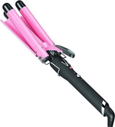 PIASTRA CAPELLI ONDA PROFESSIONALE TOURMALINE CURLING IRON DIAM.25 GEMEI GM-1956 - 2