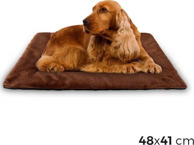 MATERASSINO TAPPETO MORBIDO IN VELLUTO PER CANI VARIE TAGLIE E MISURE COLORI - 4