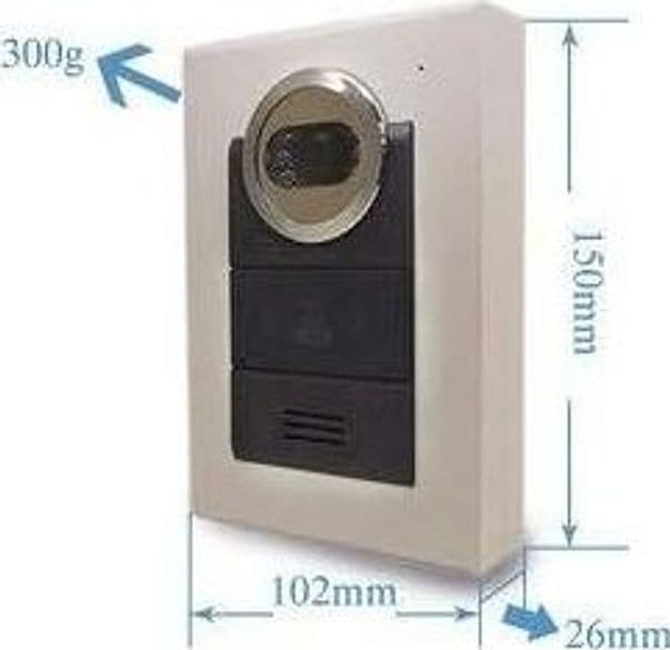 KIT VIDEO CITOFONO VIDEOCITOFONO MONITOR 7" TELECAMERA IR GIORNO NOTTE - 3