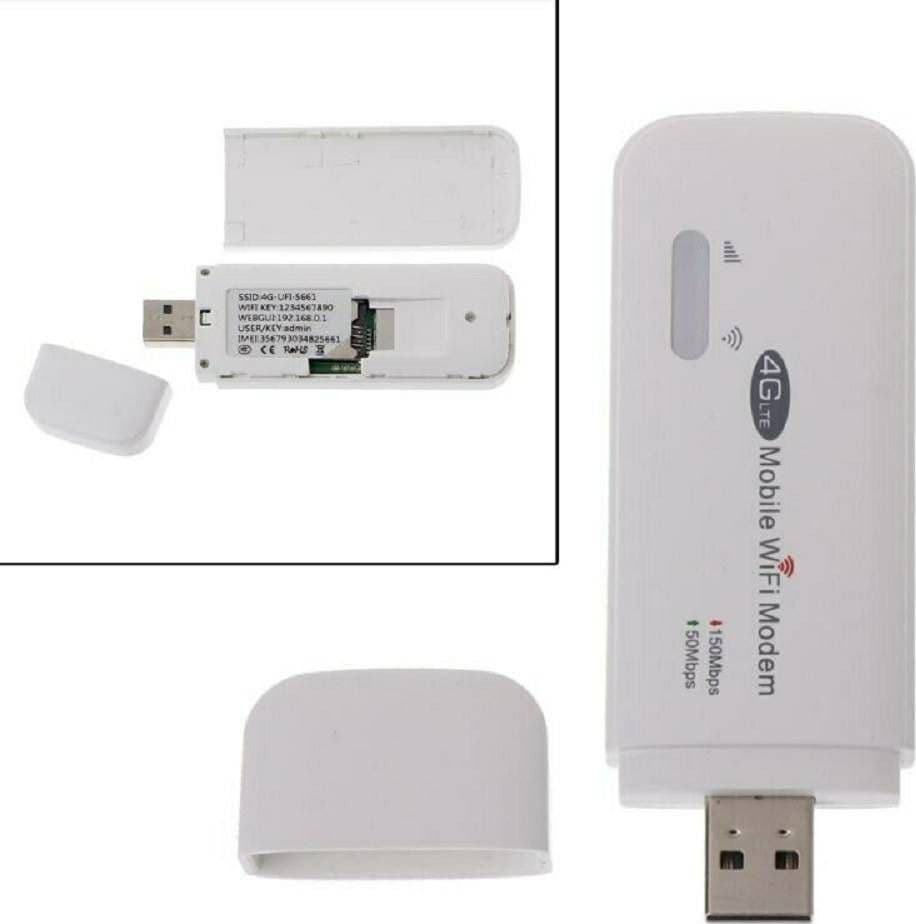 HOTSPOT MODEM 4G LTE ROUTER WIFI USB BANDA LARGA PORTATILE 802.11 MICRO SD UF725 - 2