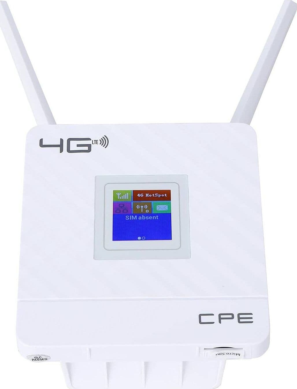 MODEM ROUTER PER SIM 4G LTE WIFI HOTSPOT DOPPIA ANTENNA PORTA LAN UNIVERSALE CPE - 3
