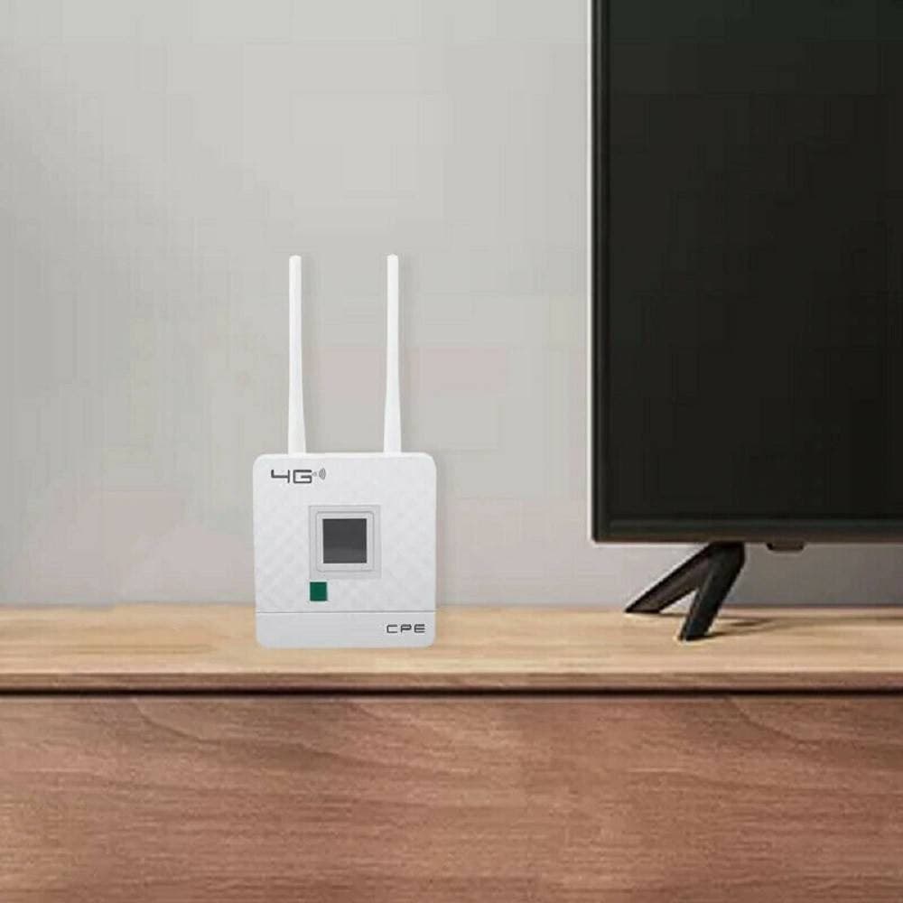 MODEM ROUTER PER SIM 4G LTE WIFI HOTSPOT DOPPIA ANTENNA PORTA LAN UNIVERSALE CPE - 25