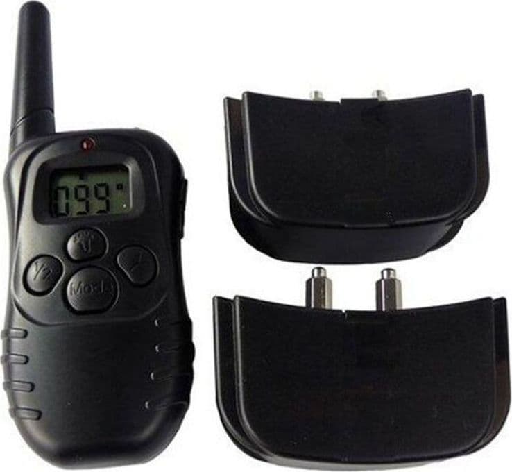 COLLARE CON CONTROLLO REMOTO CANE GATTO DISPLAY LCD REMOTE PET TRAINING COLLAR - 5