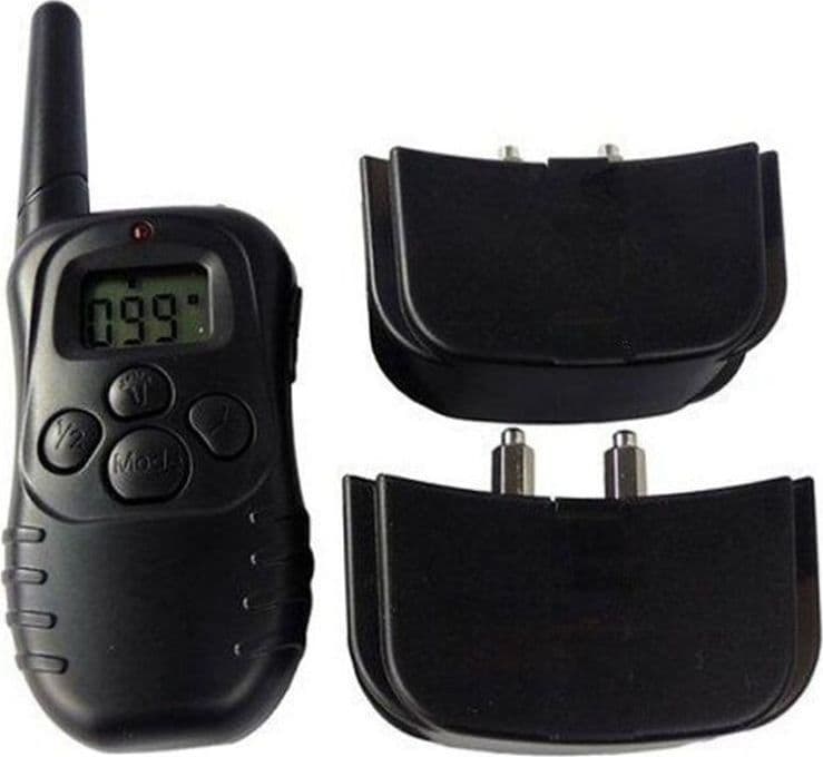 COLLARE CON CONTROLLO REMOTO CANE GATTO DISPLAY LCD REMOTE PET TRAINING COLLAR - 5