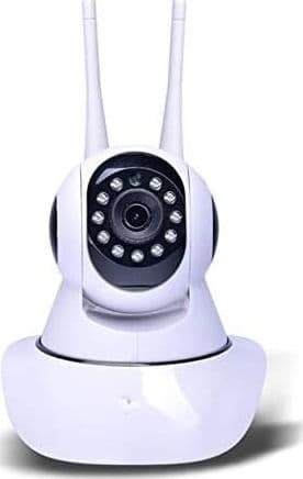TELECAMERA IP CAMERA HD 720P WIRELESS LED IR LAN MOTORIZZATA WIFI RETE INTERNET - 2
