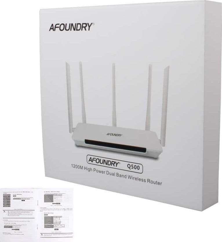 ROUTER DUAL BAND WIRELESS AC GIGABIT 5 ANTENNE 3 CPU COMPUTER WIFI CASA UFFICIO - 6