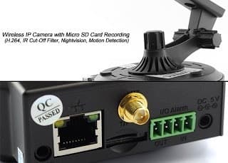 TELECAMERA DI SORVEGLIANZA IP CAM HD 720P WIRELESS LED IR LAN MOTORIZZATA WIFI - 3