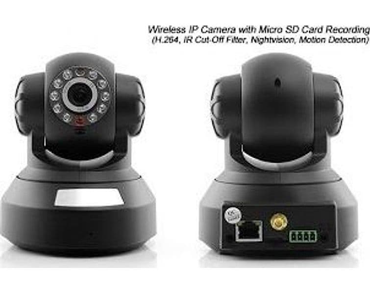TELECAMERA DI SORVEGLIANZA IP CAM HD 720P WIRELESS LED IR LAN MOTORIZZATA WIFI - 4