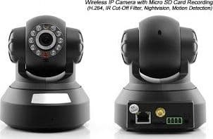 TELECAMERA DI SORVEGLIANZA IP CAM HD 720P WIRELESS LED IR LAN MOTORIZZATA WIFI - 4