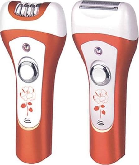 EPILATORE DEPILATORE RASOIO DONNA SILKEPIL 2IN1 GAMBE CORPO 2 LAME SCRUB 3057 - 3