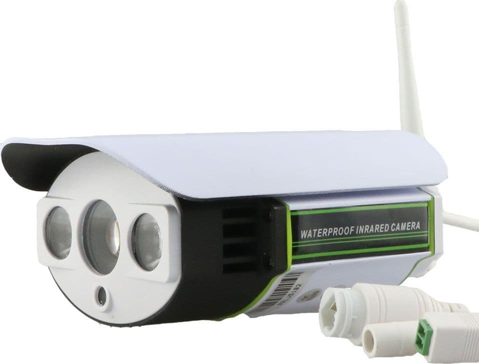 TELECAMERA ESTERNA IP CAMERA HD 1080p WIRELESS LED IR LAN MOTORIZZATA WIFI RETE - 2