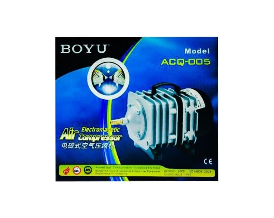 AREATORE AERATORE COMPRESSORE POMPA ARIA MEMBRANA ACQUARIO ACQUACOLTURA ACQ-005 - 2
