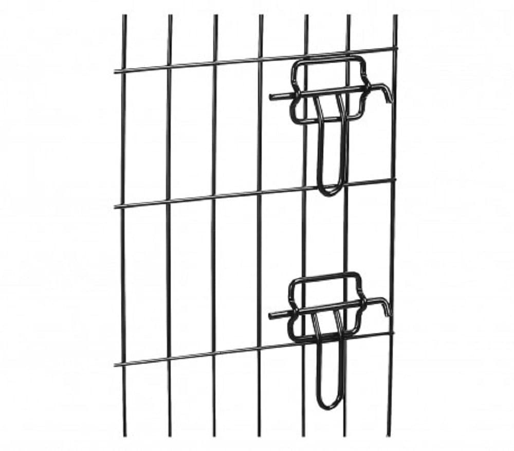 GABBIA PER CANI CANE IN METALLO NERO 96 X 84 X 64 CM PER TRASPORTO CON RUOTE - 9