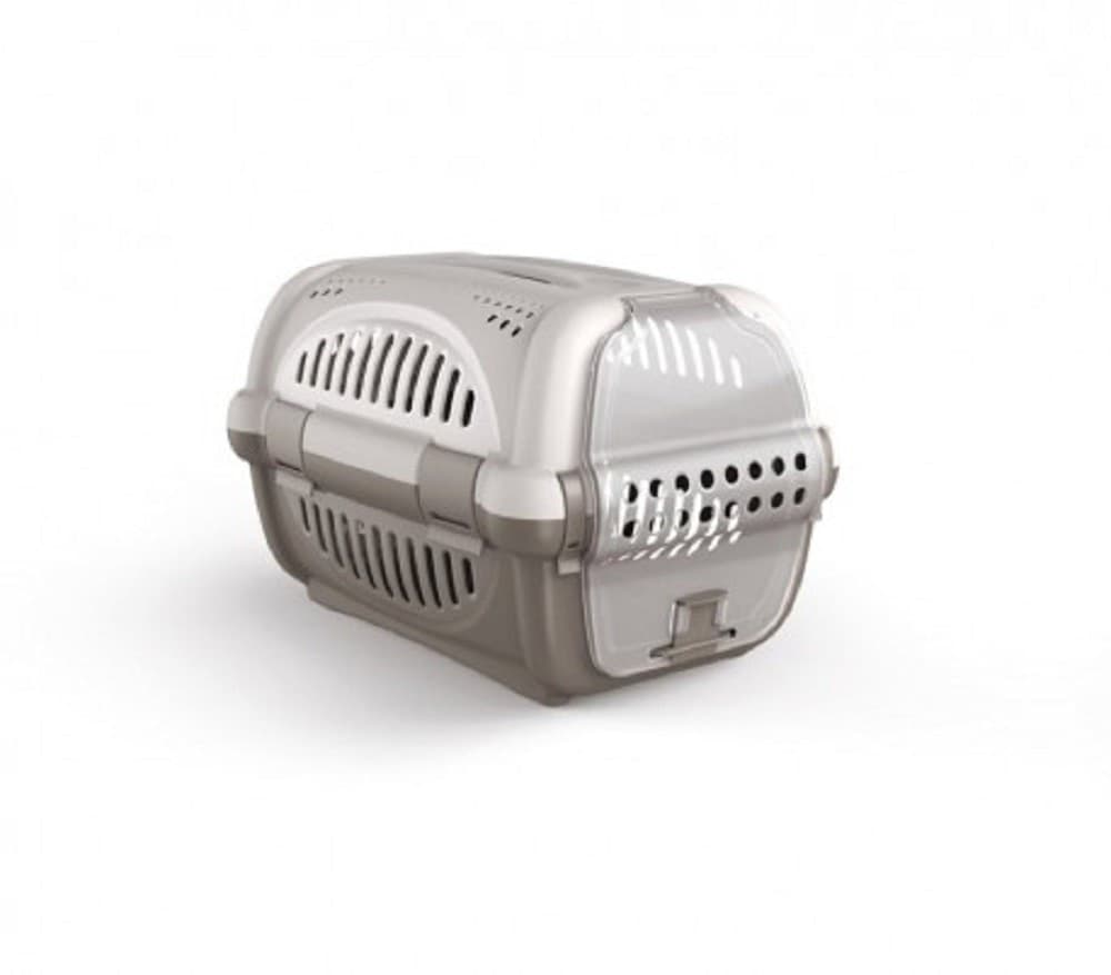 TRASPORTINO IN PLASTICA MODELLO RHINO PER CANI E GATTI DA VIAGGIO 51x34,5x33 CM - 5