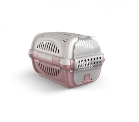 TRASPORTINO IN PLASTICA MODELLO RHINO PER CANI E GATTI DA VIAGGIO 51x34,5x33 CM - 7