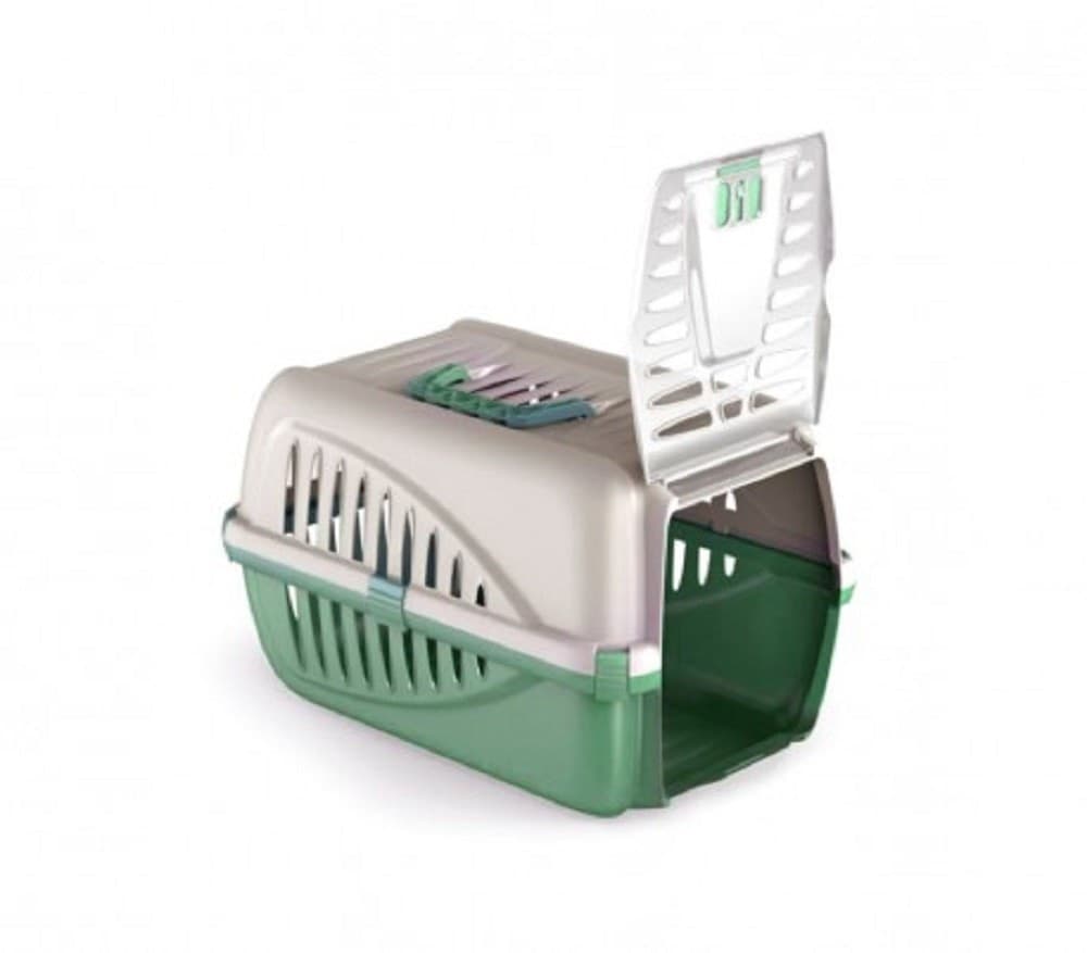 TRASPORTINO IN PLASTICA PER ANIMALI PANZER MADE IN ITALY 50 X 33 X 21 CM - 5