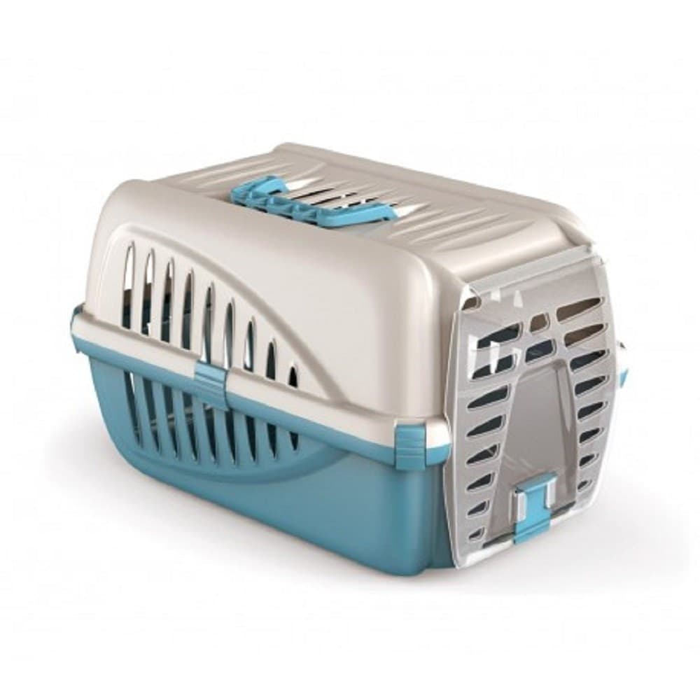 TRASPORTINO IN PLASTICA PER ANIMALI PANZER MADE IN ITALY 50 X 33 X 21 CM - 6