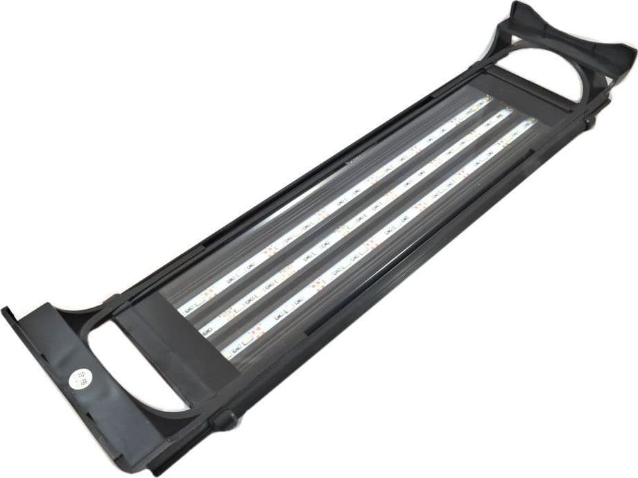 LAMPADA PLAFONIERA HQ LED PER ACQUARI ACQUARIO BORDO VASCA REGOLABILE CM W LUCE - 5