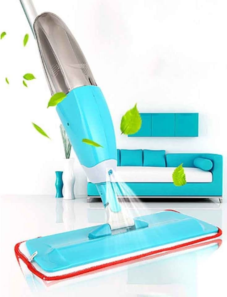SCOPA SPRAY MOP LAVA ASCIUGA PAVIMENTI LEGGERA CERAMICA MARMO PARQUET HEALTHY - 2