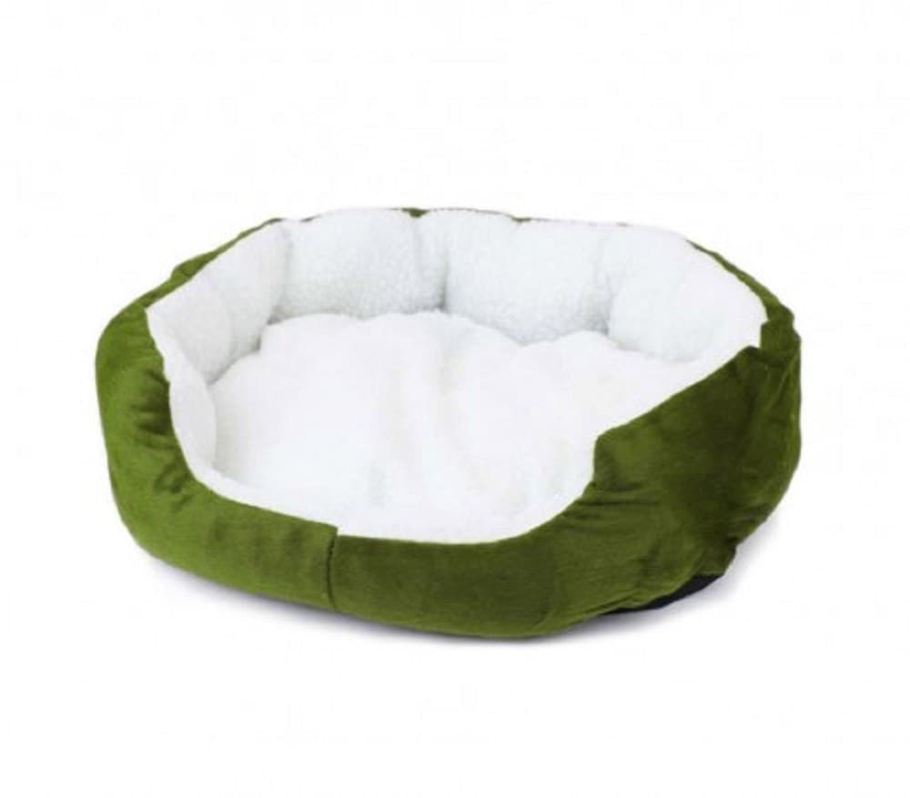 CUCCIA MORBIDA PER CANI E GATTI INVERNO CALDO IN PILE 42X30X15CM CON CUSCINO - 6