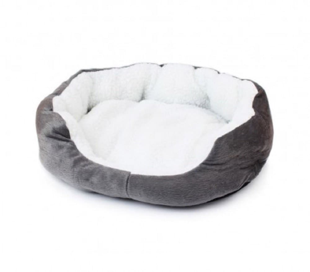 CUCCIA MORBIDA PER CANI E GATTI INVERNO CALDO IN PILE 42X30X15CM CON CUSCINO - 7