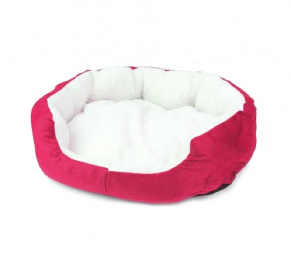 CUCCIA MORBIDA PER CANI E GATTI INVERNO CALDO IN PILE 42X30X15CM CON CUSCINO - 8