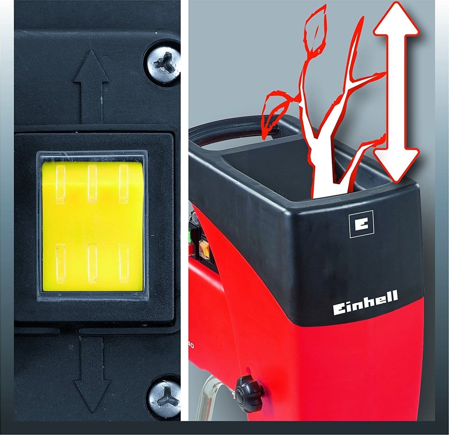 TRITURATORE EINHELL GC-RS 2540 AD INGRANAGGI TRITA RAMI 2500 W BIOTRITURATORE - 4