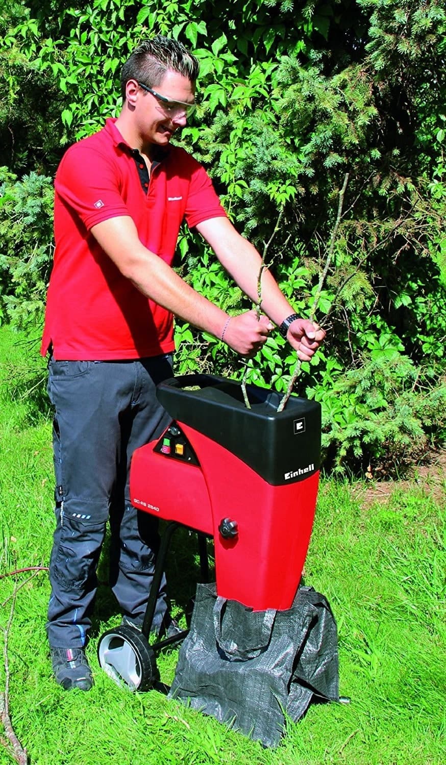 TRITURATORE EINHELL GC-RS 2540 AD INGRANAGGI TRITA RAMI 2500 W BIOTRITURATORE - 7