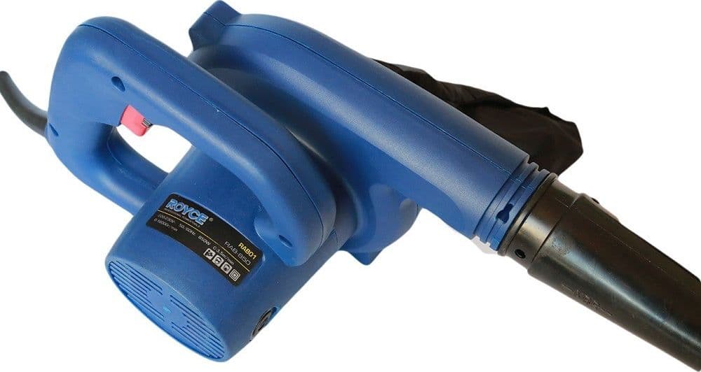 SOFFIATORE ASPIRATORE ELETTRICO 850W FOGLIE PULIZIA GIARDINO PRATO SACCO RAB-850 - 3
