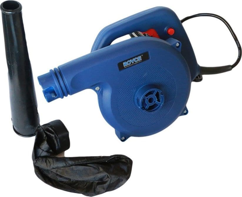 SOFFIATORE ASPIRATORE ELETTRICO 850W FOGLIE PULIZIA GIARDINO PRATO SACCO RAB-850 - 4