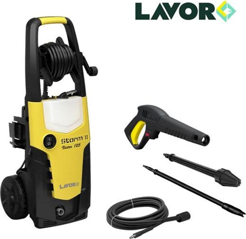 LAVORWASH IDROPULITRICE LAVOR VICTOR 125 ACQUA FREDDA 140 BAR 220V 1800W - 2