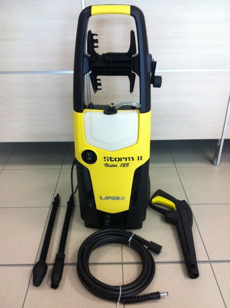 LAVORWASH IDROPULITRICE LAVOR VICTOR 125 ACQUA FREDDA 140 BAR 220V 1800W - 5