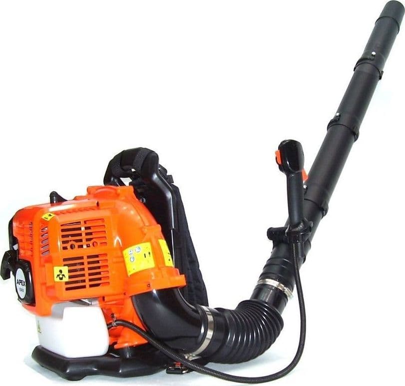 SOFFIATORE A ZAINO CON MOTORE A A SCOPPIO DA 42,7CC - 2 TEMPI FOGLIE GIARDINO - 2