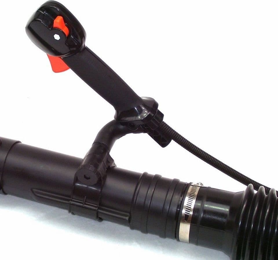 SOFFIATORE A ZAINO CON MOTORE A A SCOPPIO DA 42,7CC - 2 TEMPI FOGLIE GIARDINO - 5
